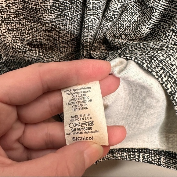 My story gray mini faux wrap dress - Picture 6 of 6